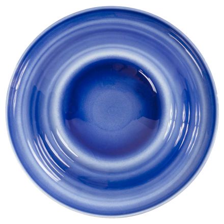 Wave plate cm. 30  blue marine