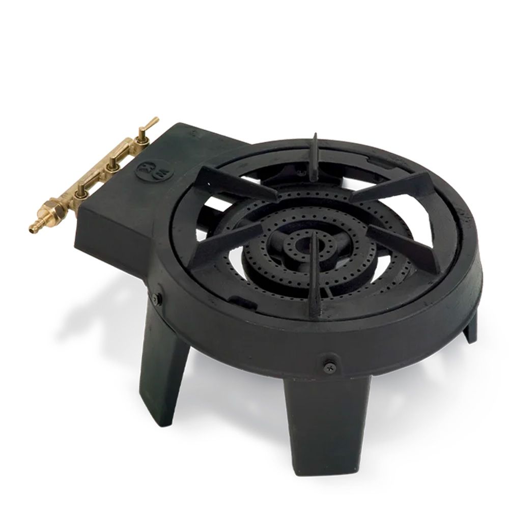 Gas stove with 3 burners